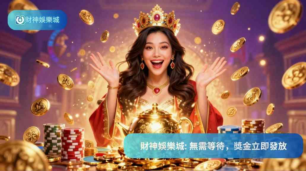 財神娛樂城: 無需等待,獎金立即發放